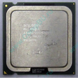Процессор Intel Celeron D 345J (3.06GHz /256kb /533MHz) SL7TQ s.775 (Чита)